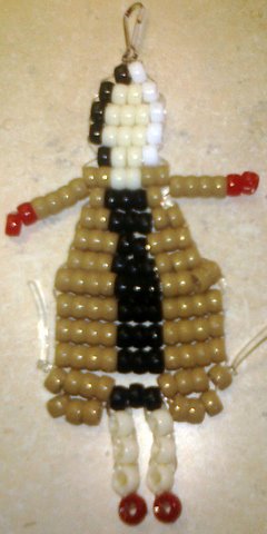 Black Mini Pony Beads